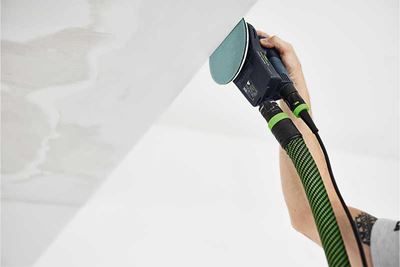 Una lijadora Festool con plato lijador